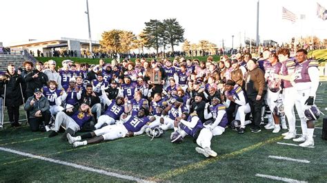 Poffenbarger throws 4 TD passes and Albany clinches share of its first CAA title with 41-0 win.
